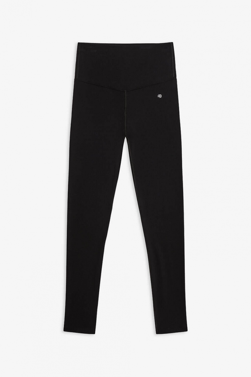 Leggings Anine Bing Blake Noir Femme | TUT-2906495